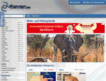 Tablet Screenshot of bilder.4ever.eu