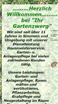 Mobile Screenshot of ihr.gartenzwerg.4ever.ms